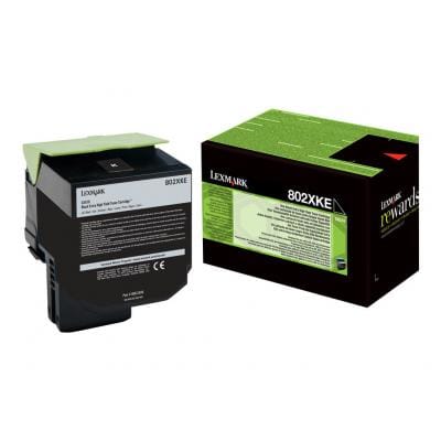 Lexmark Toner Toner Lexmark 802XKE | Negru, Capacitate Mare, Original
