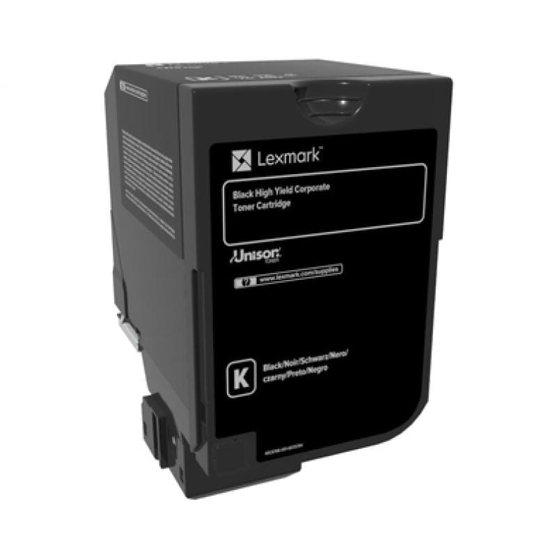Lexmark Toner Toner Lexmark 74C2HKE | Negru, Original, Profesional