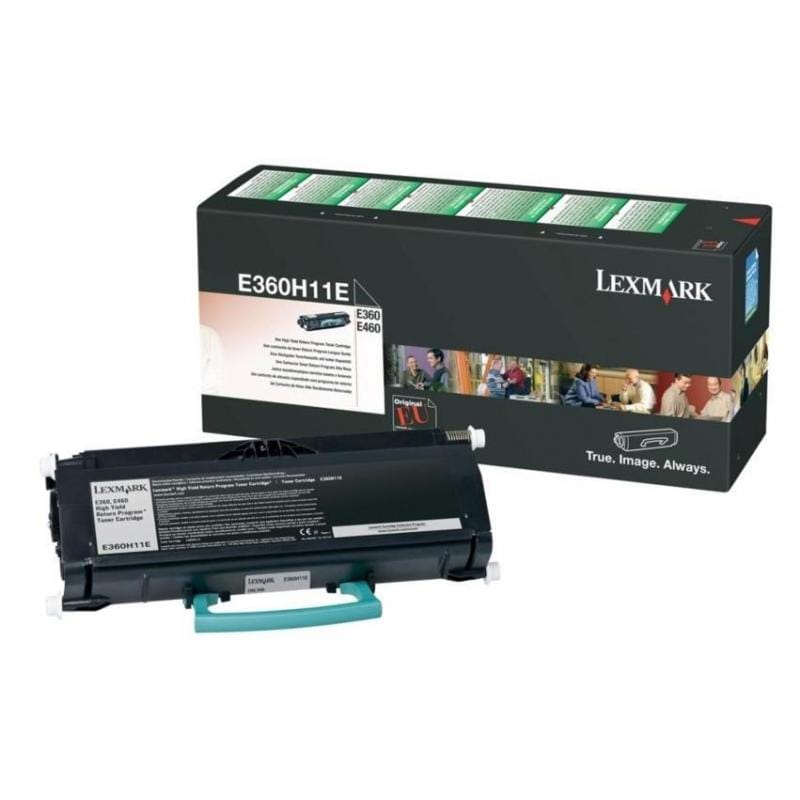 Lexmark Toner Toner Lexmark E360H11E | Negru, 9000 pagini, E360/E460