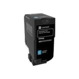 Lexmark Toner Toner Lexmark 74C2SCE | Cyan, Original, CS720