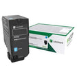LEXMARK Cartuș toner original Lexmark 75B20C0 Cyan pentru imprimante Lexmark, calitate profesională