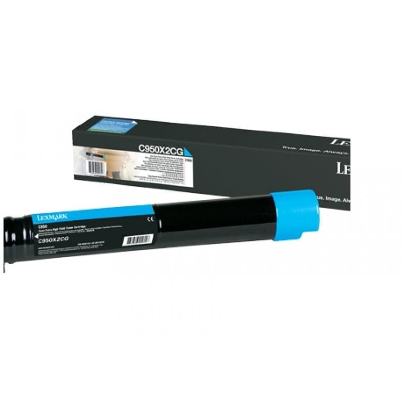 Lexmark Toner Toner Lexmark C950X2CG | Cyan, Original, 22000 pagini, C950