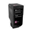 Lexmark Toner Toner Lexmark 74C2SME | Magenta, Original, Clasa Corporate