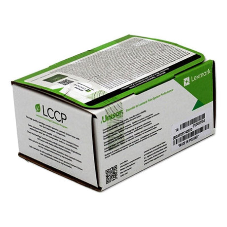 Lexmark Toner Toner Original Lexmark 24B7184 | Galben, 6.000 pagini