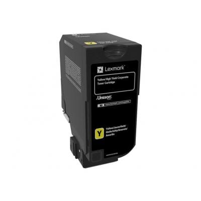Lexmark Toner Toner Lexmark 74C2HYE | Galben, High Yield, Original