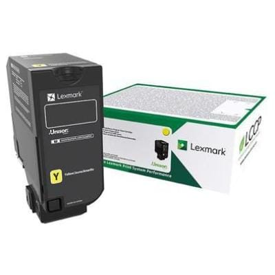LEXMARK Cartuș toner original Lexmark 75B20Y0, galben (Yellow), pentru imprimări color clare și uniforme