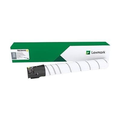 Lexmark Toner Toner Lexmark 76C0HY0 | Yellow, Capacitate Mare, Original