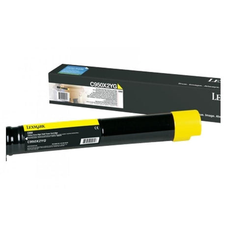 Lexmark Toner Toner Original Lexmark C950X2YG | Galben, C950 Series