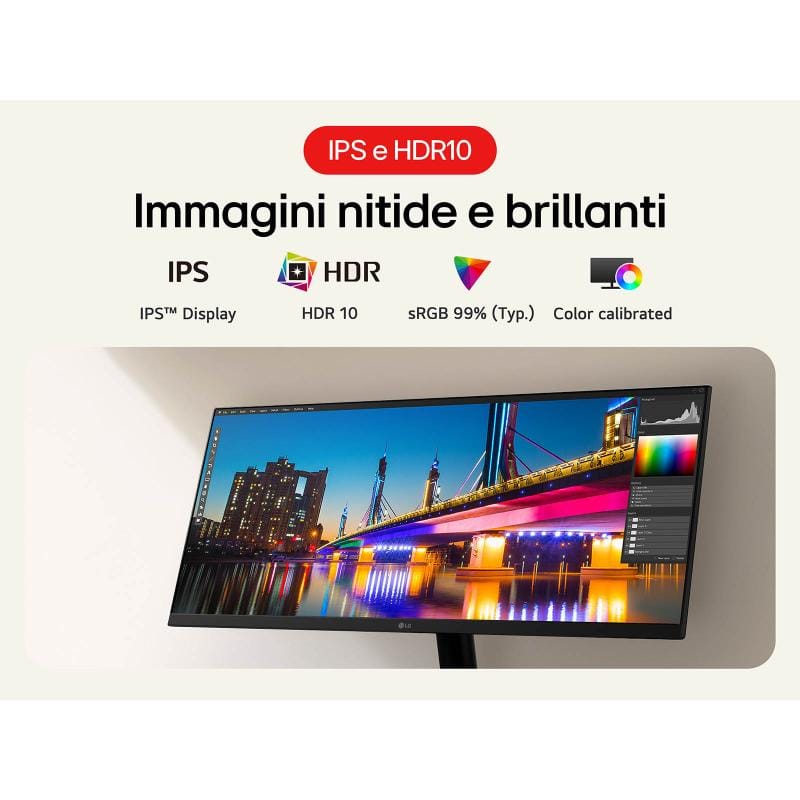 LG Monitor PC Monitor LG 29U511A-B | 29", UltraWide 21:9, 4K UHD, IPS