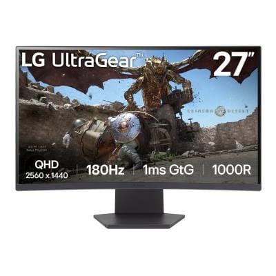 LG Monitor gaming Monitor Gaming LG UltraGear 27GS60QC-B | 27", QHD, 180Hz, VA