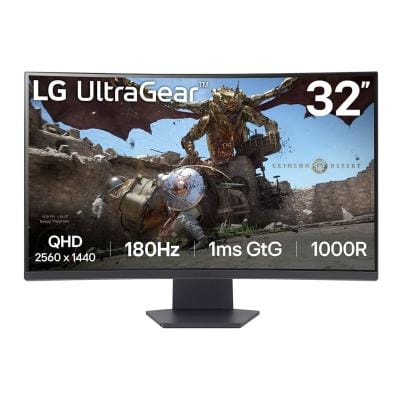 LG Monitor gaming Monitor Gaming Curbat LG UltraGear 32GS60QC-B | 32", VA, 180Hz, QHD