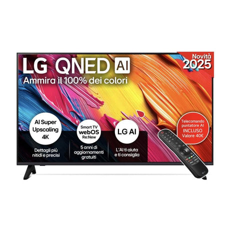 LG Televizor Televizor LG 43QNED70A6A | 43 inch, QNED, 4K UHD, Smart TV, Wi-Fi
