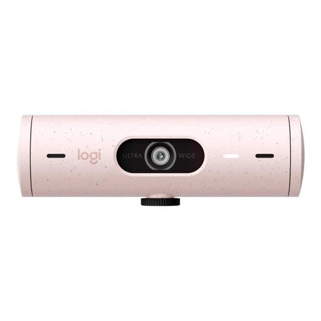 Logitech Camera web Camera Web Logitech BRIO 500 960-001421 | Full HD, Microfoane Integrate, Roz