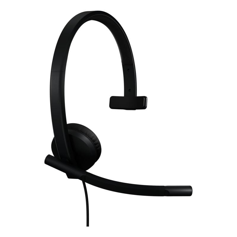 Logitech Căști profesionale Logitech H570e Teams Mono cu microfon cu anulare zgomot, USB-C, model 981-001427