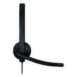 Logitech Căști profesionale Logitech H570e Teams Stereo USB-A pentru birou, cu microfon, model 981-001430