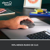 Logitech Mouse Mouse Logitech Signature M650 L Left 910-006239 | Wireless, Stangaci, Silent Click, Graphite