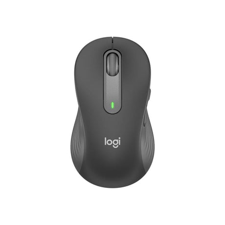 Logitech Mouse Mouse Logitech Signature M650 L Left 910-006239 | Wireless, Stangaci, Silent Click, Graphite