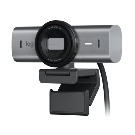 Logitech Camera web Camera Web Logitech MX Brio 705 Business 960-001530 | 4K, Autoincadrare, Reducere Zgomot, Gri