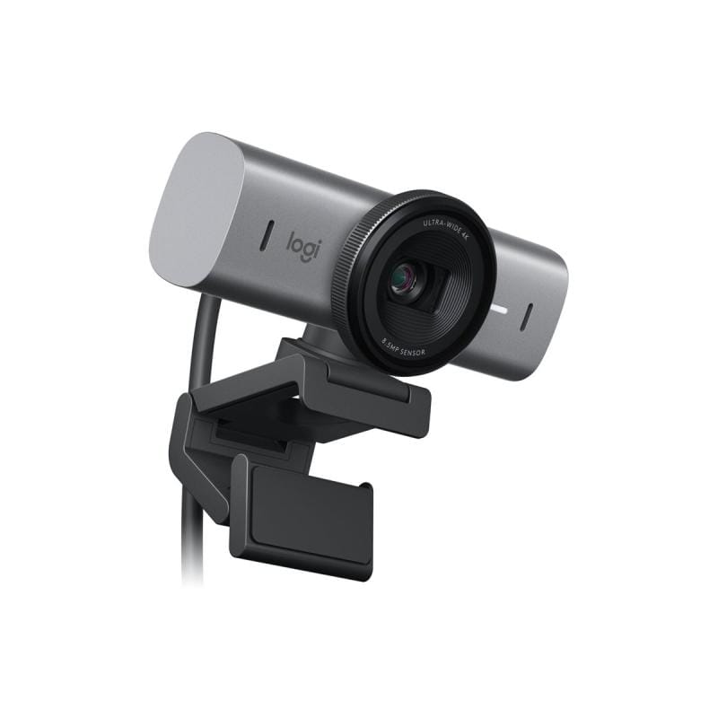 Logitech Camera web Camera Web Logitech MX Brio 705 Business 960-001530 | 4K, Autoincadrare, Reducere Zgomot, Gri