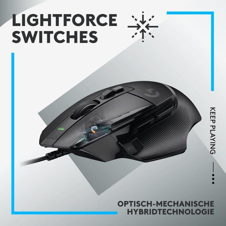 Logitech Mouse Mouse Gaming Logitech G502 X 910-006138 | Optic, Ergonomic, Precizie Ridicata
