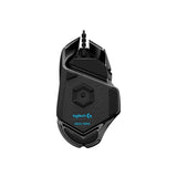 Logitech Mouse Mouse Gaming Logitech G502 HERO 910-005470 | Senzor HERO, DPI Ajustabil, USB, Butoane Programabile