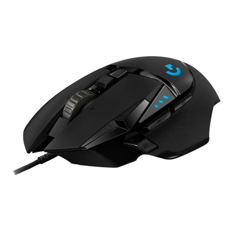 Logitech Mouse Mouse Gaming Logitech G502 HERO 910-005470 | Senzor HERO, DPI Ajustabil, USB, Butoane Programabile