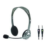 Logitech Căști Logitech H110 cu microfon, jack 3,5 mm, pentru PC și laptop (981-000271)