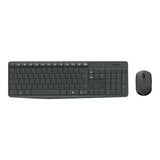 Logitech Mouse Set Tastatura si Mouse Logitech MK235 920-007931 | Wireless, Layout US, Receptor USB, Negru