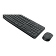 Logitech Mouse Set Tastatura si Mouse Logitech MK235 920-007931 | Wireless, Layout US, Receptor USB, Negru