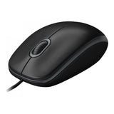 Logitech Mouse Mouse Logitech B100 910-003357 | USB, Optic, Plug-and-Play, Negru