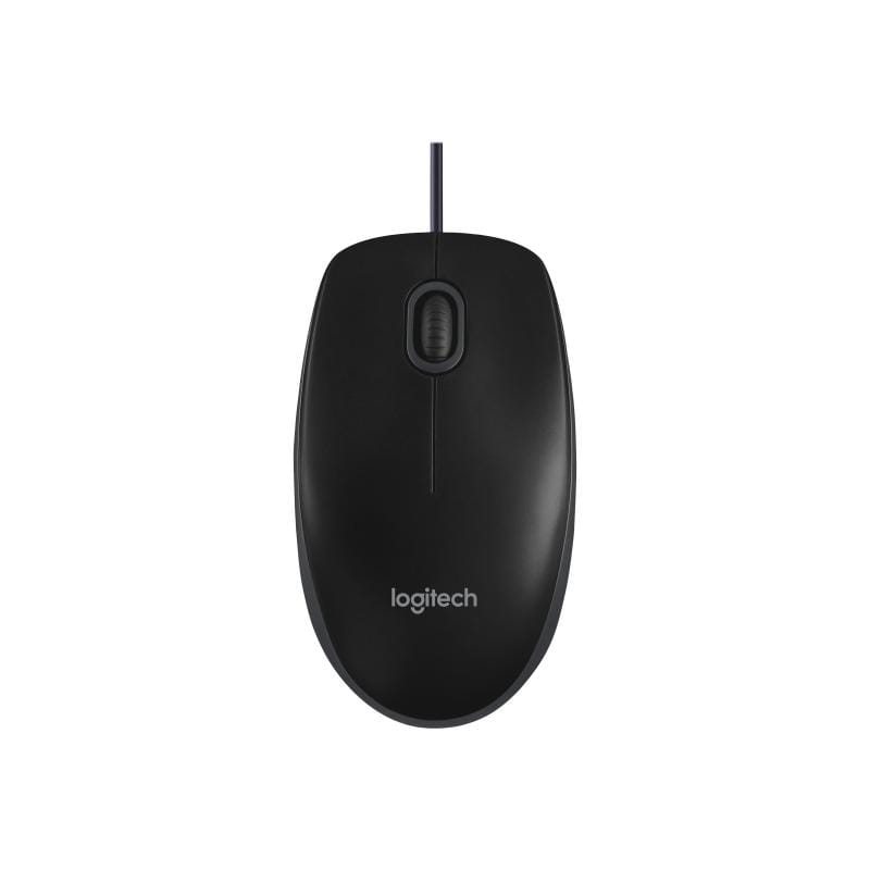 Logitech Mouse Mouse Logitech B100 910-003357 | USB, Optic, Plug-and-Play, Negru