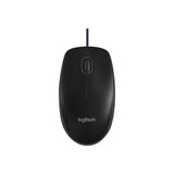 Logitech Mouse Mouse Logitech B100 910-003357 | USB, Optic, Plug-and-Play, Negru