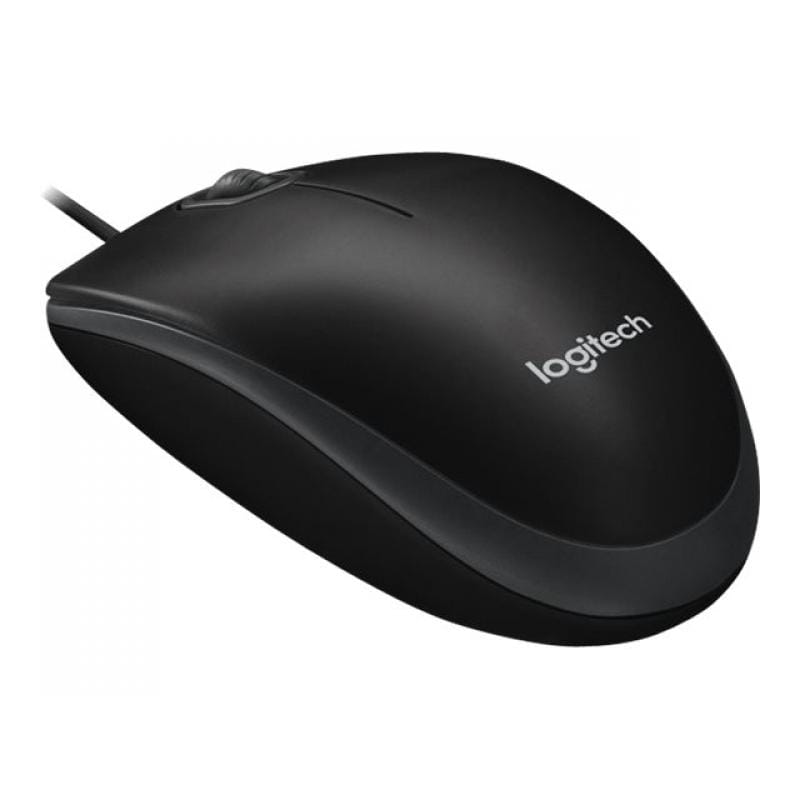 Logitech Mouse Mouse Logitech B100 910-003357 | USB, Optic, Plug-and-Play, Negru
