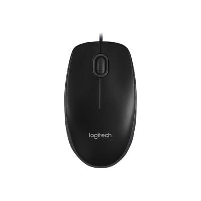Logitech Mouse Mouse Logitech B100 910-003357 | USB, Optic, Plug-and-Play, Negru