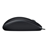 Logitech Mouse Mouse Logitech B110 Silent 910-005508 | USB, Clic Silentios, Plug-and-Play, Negru