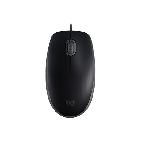 Logitech Mouse Mouse Logitech B110 Silent 910-005508 | USB, Clic Silentios, Plug-and-Play, Negru
