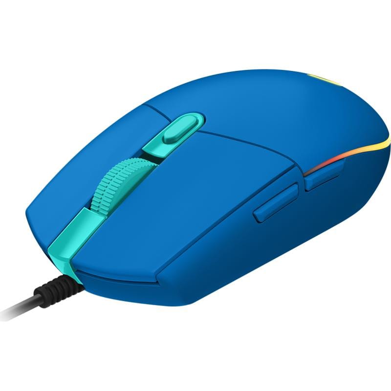 Logitech Mouse Mouse Gaming Logitech G102 LIGHTSYNC 910-005801 | 8000 DPI, 6 Butoane, RGB, Albastru