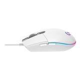 Logitech Mouse Logitech G203 Lightsync, Alb, 910-005797