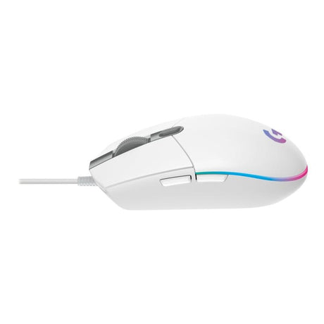 Logitech Mouse Logitech G203 Lightsync, Alb, 910-005797