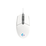 Logitech Mouse Logitech G203 Lightsync, Alb, 910-005797