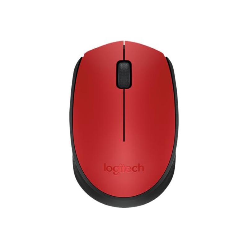 Logitech Mouse Mouse Wireless Logitech M171 910-004641 | USB Nano Receiver, Plug-and-Play, Rosu