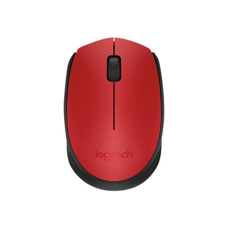 Logitech Mouse Mouse Wireless Logitech M171 910-004641 | USB Nano Receiver, Plug-and-Play, Rosu