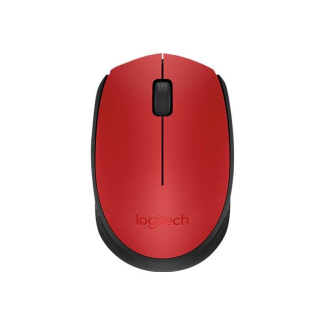 Logitech Mouse Mouse Wireless Logitech M171 910-004641 | USB Nano Receiver, Plug-and-Play, Rosu
