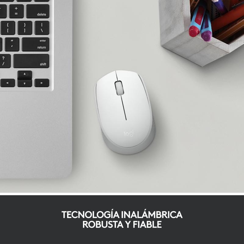 Logitech Mouse Mouse Wireless Logitech M171 910-006867 | Alb, Receptor USB, Plug & Play