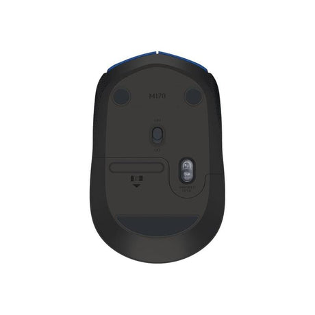 Logitech Mouse Mouse Logitech M171 910-004640 | Wireless, Albastru, Ambidextru, Receptor USB
