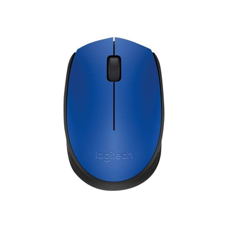 Logitech Mouse Mouse Logitech M171 910-004640 | Wireless, Albastru, Ambidextru, Receptor USB