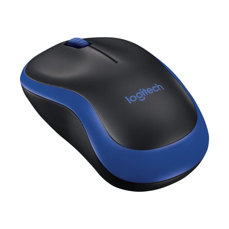 Logitech Mouse Mouse Wireless Logitech M185 910-002236 | USB, Negru/Albastru