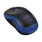 Logitech Mouse Mouse Wireless Logitech M185 910-002236 | USB, Negru/Albastru