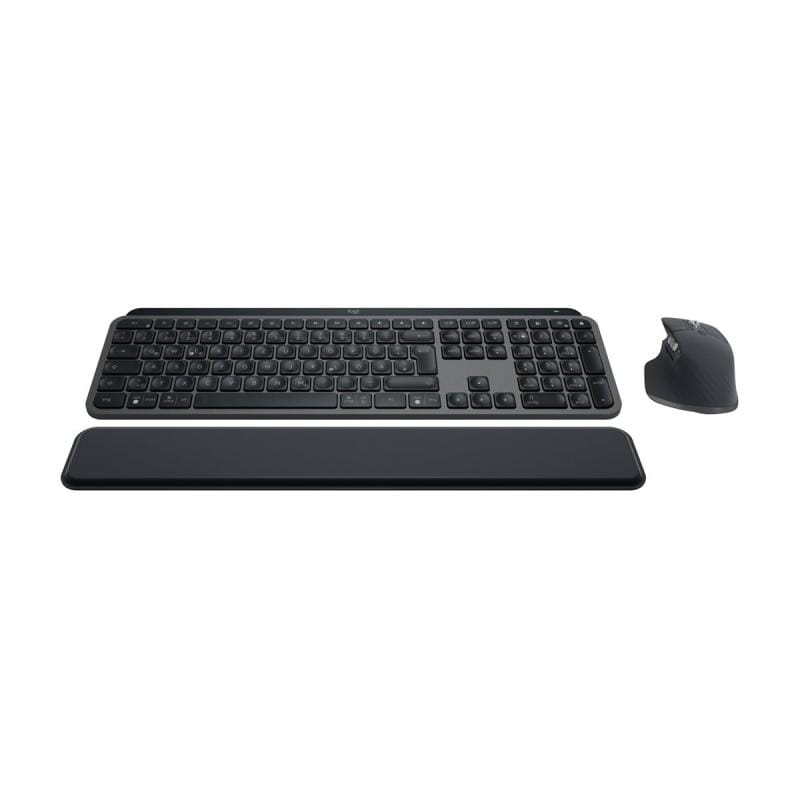 Logitech Set conectori Set Tastatura si Mouse Wireless Logitech MX Keys Combo 920-010926 | Business, Layout DE