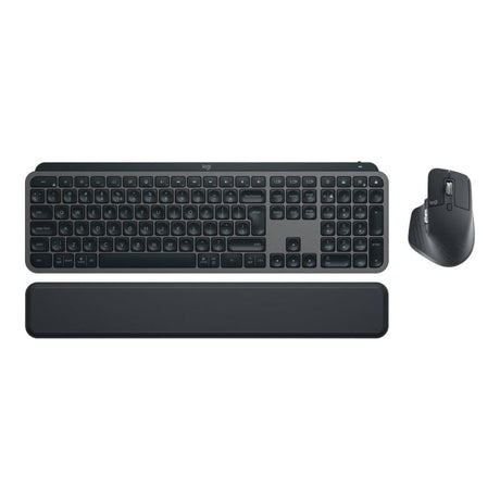 Logitech Set Tastatură + Mouse Logitech MX Keys S Combo pentru Productivitate Multi-Device, Model 920-011606